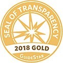 GuideStar 2018 Gold Seal of Transparency